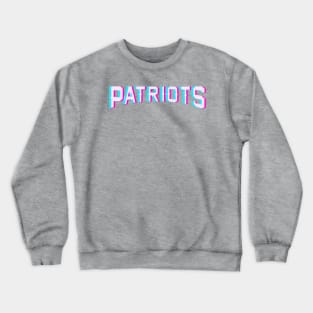 Pats 3D Crewneck Sweatshirt